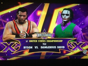 Byson vs Dangerous David for the United States Championship Belt