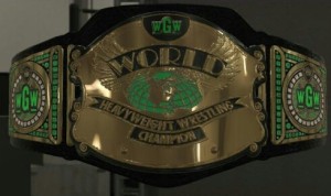 WGW World Championship Belt
